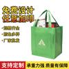 Los fabricantes suministran bolsas no tejidas plegables con impresión a color, bolsas publicitarias promocionales, bolsas de película plegables portátiles