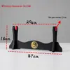 Porta-espada porta-espada porta-faca decorativo porta-flauta anel porta-régua porta-arma Bagua Tai Chi mesa porta-faca multicamadas três camadas