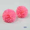 Simulación de flor de bola de cebolleta flor de boda pared de flores guía de carretera arreglo floral mesa grande crisantemo bola crisantemo ropa china antigua tocado producción