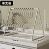 Prateleira Lateral para Máquina de Lavar Roupas Prateleira de Armazenamento Sem Furos Prateleira de Varanda Artefato de Organização Doméstica Prateleira de Metal Espessada para Pendurar