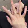 Anillo de Gatito de Mano Rápida Anillo de Chica de Dibujos Animados Anillo de Chica Suave Simple para Novia