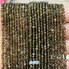 2mm 3mm 4mm Piedra Natural Facetada Bolas Pequeñas Cortadas Facetadas Cuentas Sueltas Accesorios para Joyería DIY Pulsera con Cuentas Collar Al por Mayor
