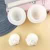 Molde de Silicone para Cabeça de Boneca BJD Molde de Rosto Cabeça de Rosto Humano Argila Macia Fondant Bolo Molde Artesanal Molde de Grau Alimentício