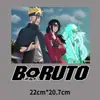 Anime Japonés Fu Ren Naruto Coloridos Transferencia Térmica Impresión con Tinta Blanca Transferencia de Calor DIY Camiseta Pura Colorida Pegatinas Decorativas en Stock