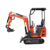 Escavadeira Tipo 15 Máquina de Gancho para Jardinagem Escavadeira de Escavação de Tubos Escavadeira Pequena Multifuncional