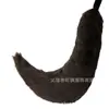 Orelha de besta de pelúcia grande feita à mão cauda de besta acessórios de joias para cosplay cauda de raposa Cauda de Lobo acessórios de cauda de gato