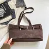 Bolso cruzado casual de moda estilo motociclista para mujer, hebilla de cinturón personalizada de gran capacidad, bolso de hombro simple para el día a día, para mujer