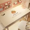 Tapete de Mesa Capivara para Aprendizado Infantil, Tapete de Couro Impermeável e Lavável para Proteção dos Olhos