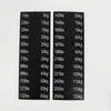Equipo de Fitness Placa de Peso Pegatinas de Etiqueta de Peso Equipo de Fuerza para Gimnasio Pegatinas de Etiqueta de Bloque de Peso