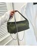 Nicho Diseñador Bolso Sobaco de Gran Capacidad Remache Moda Bolso Baguette Retro para Mujer 2025 Nuevo Bolso de Hombro Personalizado