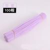 Palitos Espessos Enrolados Criptografados para Haste de Chenille Colorida Macaron DIY, Kit de Material para Tecelagem de Buquês para o Natal