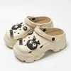 Zuecos de Suela Gruesa para Mujer, Novedad Verano 2026, Sandalias de Playa Antideslizantes y Antiolor para Exteriores, Pantuflas que Aumentan la Altura con una Sensación Suave al Caminar