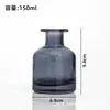 Botella de Aromaterapia de Vidrio de Colores Botella Vacía Botella Volátil de Ratán sin Fuego Botella de Aceite Esencial de Aromaterapia para Hotel Adornos para Baño