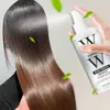 Spray Alisante para Cabelos Sem Enxágue, Óleo Essencial Protetor Térmico, Cuidado e Hidratação Capilar, Melhora Danos de Permanente e Coloração, Repara o Ressecamento e o Frizz, Não Precisa de Vapor
