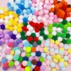Bola de pelo de alta elasticidad de color material de producción creativo diy para jardín de infantes de niños bola de bola de pelo pequeño de color decoración de bola de pelo