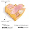 Accesorios de Joyería de Acero Inoxidable Transfronterizos Aceite Goteando Corazón Grande Sombrero de Vaquero Fruta con Diamante Estrella de Mar Colgante para Collar DIY