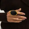 Joyería Europea y Americana Transfronteriza, Pendientes Geométricos con Incrustaciones de Piedras Preciosas, Anillos de Gama Alta de Nicho, Juegos Versátiles de Joyería para Manos al por Mayor