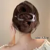 Pasador de Pelo Retorcido Floral con Acabado de Lujo, Pasador para Mujer, Nuevo Modelo 2025, Pinza para la Parte Trasera de la Cabeza, Accesorio para el Cabello, Pasador, Pasador