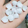 Série degradê de porcelana de imitação flor de peônia acessórios para joias DIY pétalas de vidro estilo antigo grampos de cabelo materiais para adereços de cabeça folhas atacado