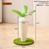 Tabla Rascadora Vertical para Gatos, Poste Rascador, Estructura para Trepar Gatos, Todo en Uno, Duradero, No se Despelleja Fácilmente, Herramienta para Afilar Garras, Juguete de Zanahoria para Gatos