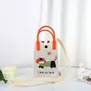 Nova Bolsa de Celular de Tricô Estilo Coreano, Mini Bolsa de Mão, Bolsa Transversal de Alta Qualidade, Bolsa de Réveillon
