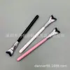 Nuevo pincel para sombra de nariz en forma de V con cerdas para ala de la nariz con sombra brillante para contorno pelo de fibra única cola de pez pincel de maquillaje