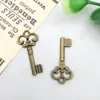 Acessórios de Joalheria de Liga DIY Tricolor Chave Retrô Acessórios Mistos Pingente Pingente Chave Retrô Zakka