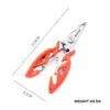 Alicates de pesca multiusos de acero inoxidable 716 tijeras para sedal pinzas para anzuelos de pesca tijeras de pesca venta al por mayor directa