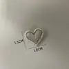 Pegatinas Bordadas de Corazón Pequeño, Pasadores para el Cabello de Niños, Accesorios de Joyería, Zapatos para Niños, Pantalones de Flores, Calcetines, Accesorios, Accesorios de Ropa