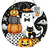 Decoración de Letrero de Madera del Día de Muertos Transfronterizo Halloween Letrero de Madera de Alta Gama Fiesta Festiva Calavera Personalización