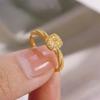 Moderna Nuevo Estilo anillo giratorio completo varias opciones combinable estilo occidental alta calidad regalo para novias estilo coreano anillo popular