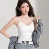 Camisola de encaje sin costuras de una sola pieza con copas de sujetador incorporadas para mujer, se puede usar como capa exterior o capa base, no es necesario usar sujetador.