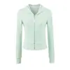 Chaqueta cárdigan corta con capucha para mujer, nuevo modelo de otoño 2026, color liso, bolsillos grandes, cierre de cremallera, corte ajustado, sudadera casual