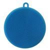 Escova para Lavar Louça de Cozinha com Partículas, Escova para Panelas Doméstica, Ferramenta Colorida para Lavar Louça, Resistente ao Desgaste, Antiderrapante, com Furo para Pendurar