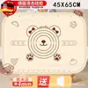 Tapete de Silicona de Grado Alimenticio para Amasar Cocina, Tapete de Silicona para Hornear, Tabla de Cortar y Panel Escalonado Engrosado con Bordes Impermeables Engrosados