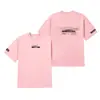 Camiseta estilo J-HOPE con estampado de letras cyberstreamline, disponible en 7 colores, corte holgado, básica versátil de manga corta para estudiantes