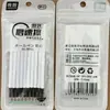 Recambio de Bolígrafo Borrable Tipo Pulsador St 0.5mm Azul Cristal Negro Carbón Fácil de Borrar Borrable con Calor Punta de Bala Magic Eraser Recambio de Bolígrafo de Gel