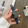 Adecuado para Apple Watch 678910 Correa iWatch Se Correa Acrílica Cintura Pequeña + Carcasa y Película Todo en Uno
