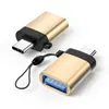 Adaptador USB a Tipo-C Adecuado para Teléfono Móvil Tableta Convertidor de Unidad USB Adaptador USB 3.0 Otg
