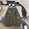 Calça casual infantil para meninos, nova coleção primavera/outono 2026, calça longa estilosa com desenho para bebês, calça de perna larga estilo coreano para bebês meninos