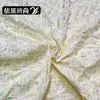 Tela bordada floral completa con lentejuelas doradas de alta resistencia para vestidos de mujer de alta gama, faldas, encajes y materiales para bolsos