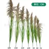 Capim-dos-pampas artificial e flores artificiais para sala de estar e mesa de jantar, arranjos de flores artificiais, flores secas de cauda-de-cachorro, arranjos florais decorativos