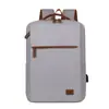 Nueva Mochila Transfronteriza Mochila para Hombre Viaje Casual Moda Simple Bolso Escolar Bolsa para Laptop Estudiante Universitaria Femenina