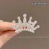 Elegante accesorio para el cabello de princesa corona para niña pequeña, peine para flequillo infantil, pinza para el cabello, peine para el cabello de corona de niña, diadema