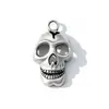 Venta al por mayor del fabricante Estilo Retro Punk de Halloween Araña Fantasma Cabeza Accesorios Colgante Accesorios para Joyería DIY Colgante de Aleación