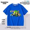 Camiseta de manga corta Ben10 de Junior Hacker, ropa de animación de aventuras Tian Xiaoban, ropa infantil, tendencia de verano para estudiantes.