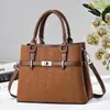 Bolso de Mano Versátil de Color Sólido con Gran Capacidad, Bolso de Hombro Casual Estilo Verano, Bolso Cruzado Simple para el Día a Día, Bolso de Mano