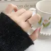 Anillo de Personalidad de Mariposa Hueca Estilo Dulce y Minimalista, Joyería de Anillo de Dedo Abierto Simple y Versátil Apilable Diseño de Nicho