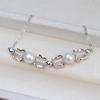 Acessórios de joalheria diy pulseira de prata S925 pulseira feminina acessórios de pulseira de borboleta 7diy Pérola 7-8 porta-pulseira personalidade 1850