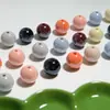 Grãos de Gelatina Multi-Color com Furo Reto de 16mm Contas Artesanais DIY Acessórios de Contas Soltas Corrente para Celular Chaveiro para Carro Brincos Joias
